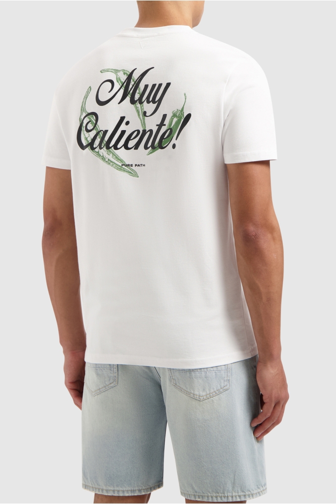 PICANTE TSHIRT 25010104 01 WHITE